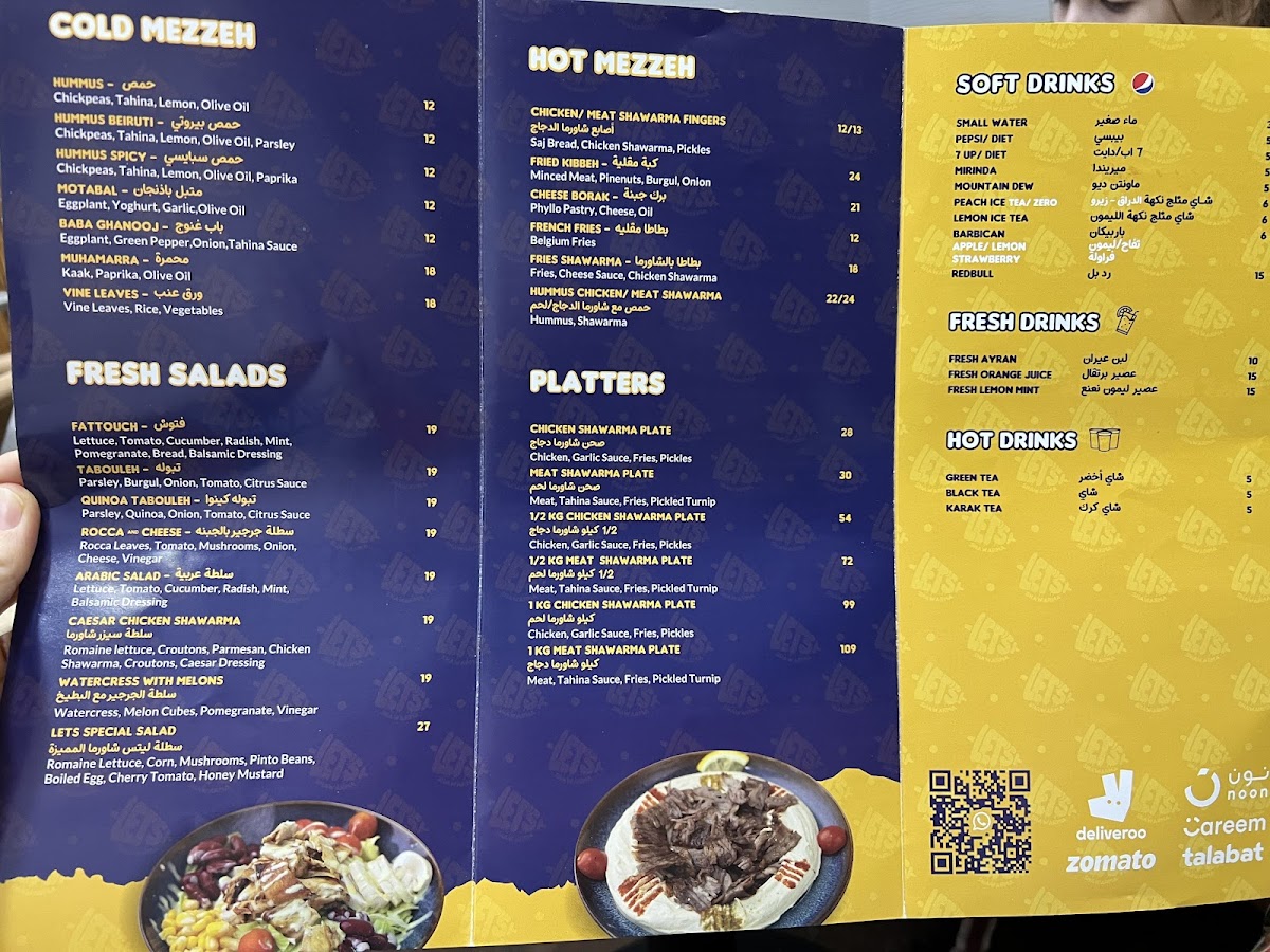 Menu Let's Shawarma-2